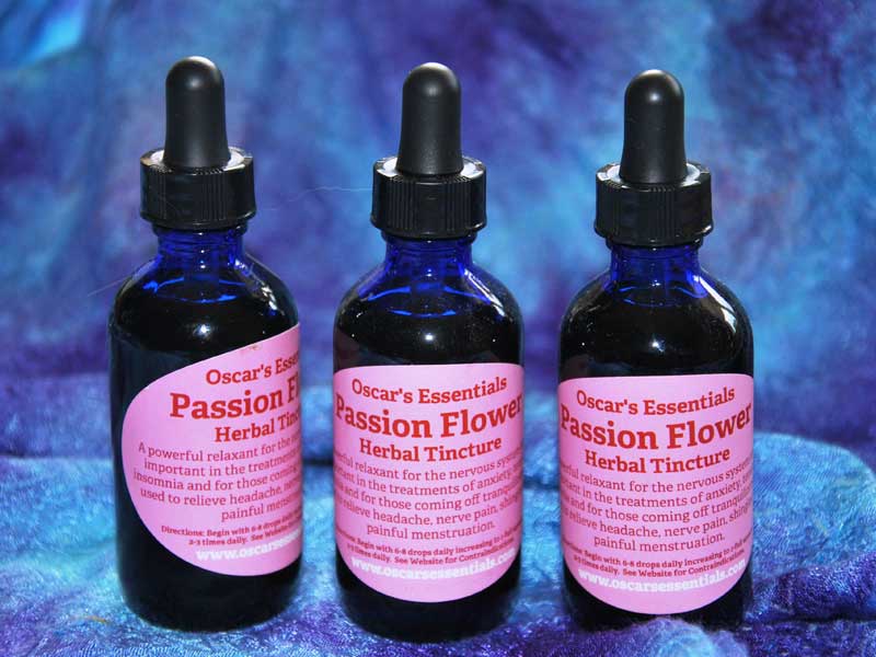 Oscar's Passion Flower Herbal Tincture