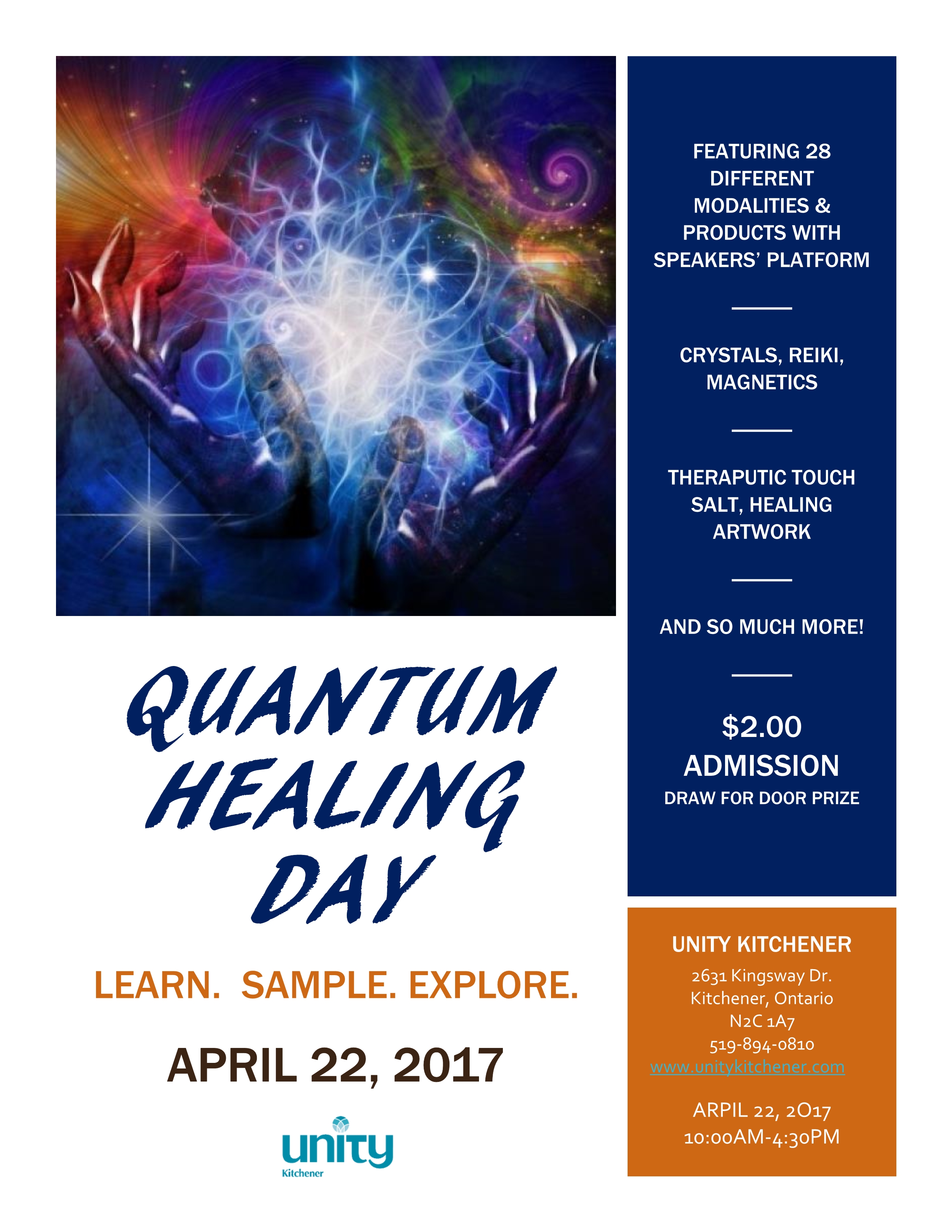 Quantum Healing Day 2017
